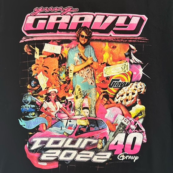 Yung Gravy 2022 Graphic Tour Tee - Picture 1 of 5